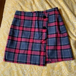 H&M Flannel Skirt